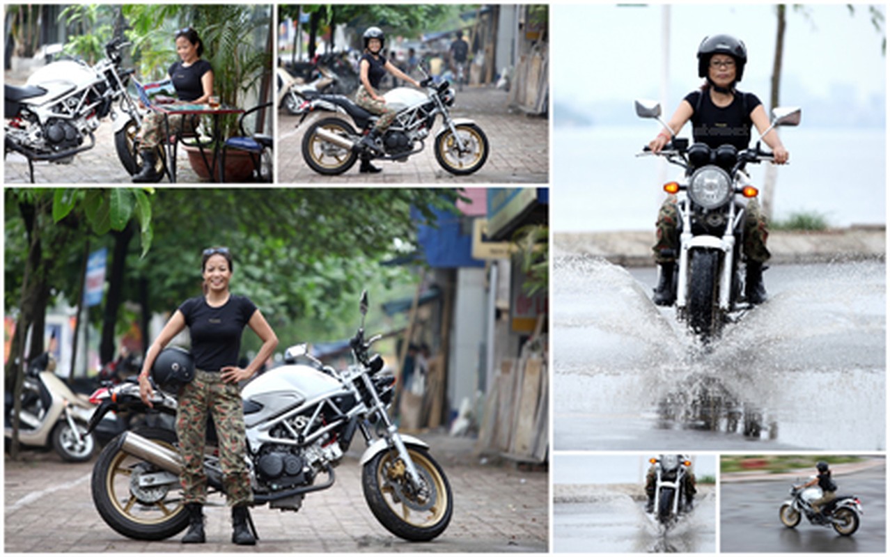 Nu biker Viet chay moto PKL di khap noi tren The gioi-Hinh-5